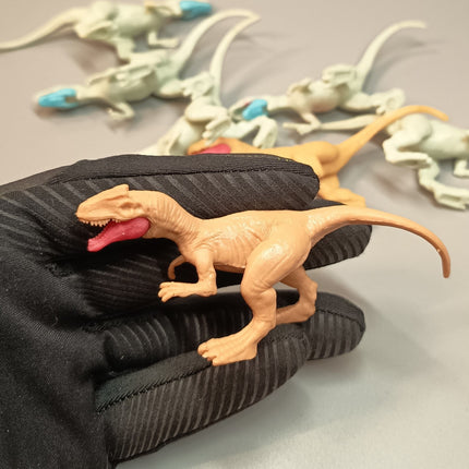 Jurassic World CARNOTAURUS ALLOSAURUS MINI Figure PROTOTYPE Blind Bag Lot of 7