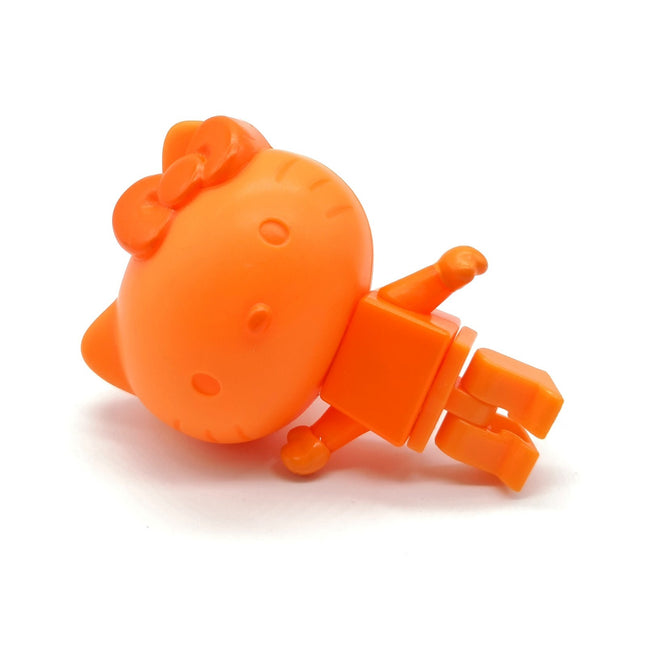 Sanrio Hello Kitty Orange Brick Kitty 3" McDonald's Figure (2006, Pre-Owned)