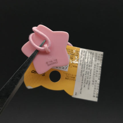 Sanrio My Melody Pink Star Hair Tie – Droopy Ears Accessory (2018) (Pre-Owned)