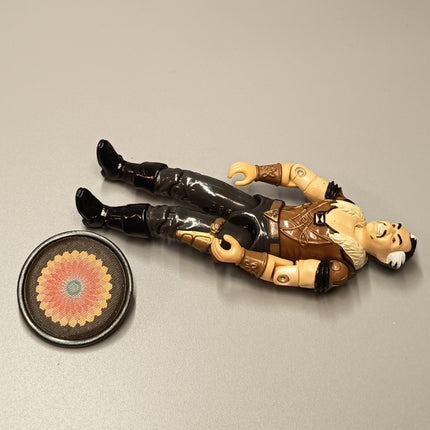 GI Joe 1986 Crystal Ball V1 – 3.75" Figure w Damaged Shield (Hasbro, Pre-Owned)