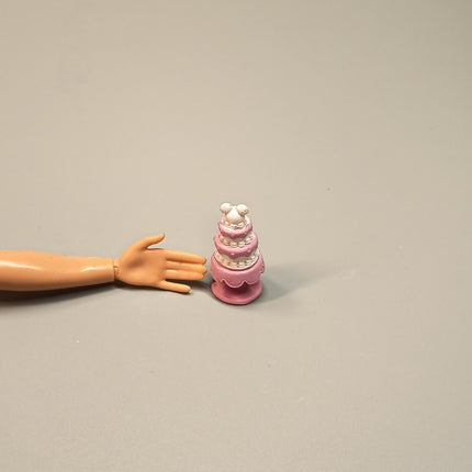 Miniature Layer Cake Toy 1" – Dollhouse Nursery/Sylvanian (Pre-Owned)