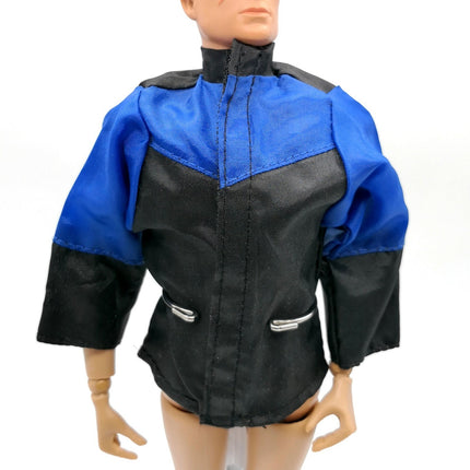 1/6 Scale Blue & Black Casual Jacket – for 12" Figure (Pre-Owned)