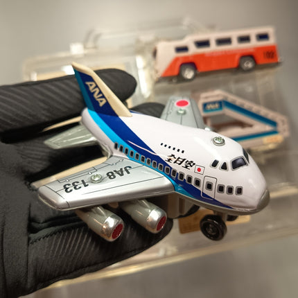 ANA Japan Nippon Airline Toy Plane & Airport Set – Miniature (New)