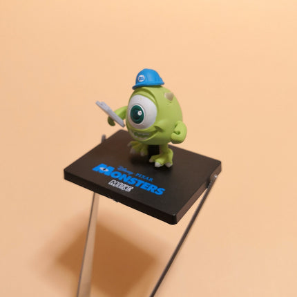 Disney Pixar Friends Monster Inc Mike with Tablet – 1" Gashapon Figure (Pre-Owned)