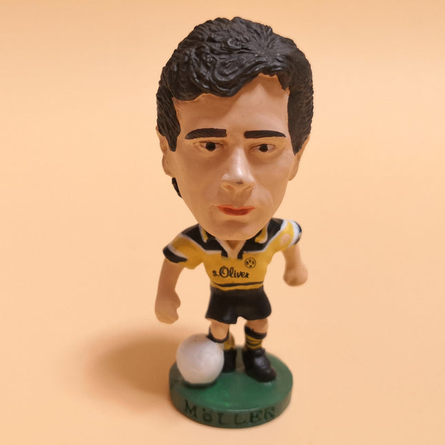 SOCCER FOOTBALL ANDREAS MOLLER World Star 2.5" Mini Figure Loose 1998 Headliners