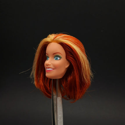 1/6 Scale Doll Spice Girls Geri Halliwell Head Only – Red Hair for 12" Doll (Pre-Owned)