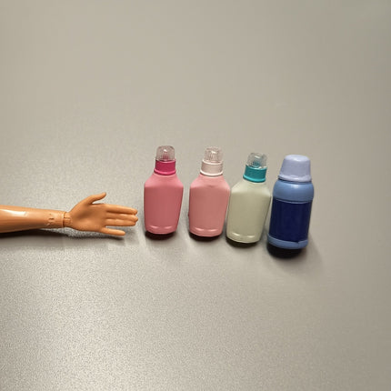 Re-Ment Miniature Detergent Bottles – Lot of 4 (Pre-Owned)