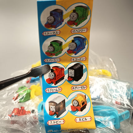 Thomas & Friends Plastic Bracelet with Train – Lot of 8 (Bandai 2006, New)