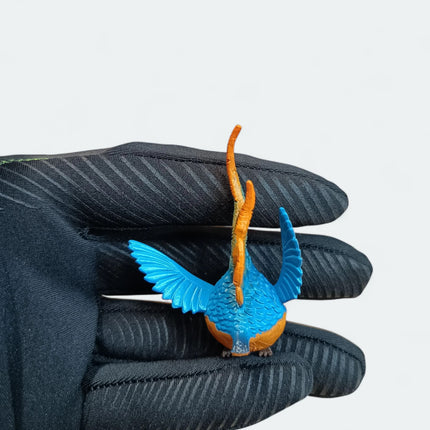 Capcom Monster Hunter Rise MHR SPIRIBIRD BLUE BIRD 2" Mini Figure Encyclopedia