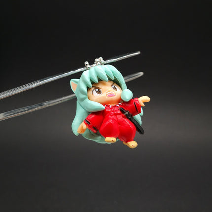 Inuyasha OSUWARITAI 1.5" Mini Figure KEYCHAIN CHARM Anime Toy Rumiko Takahashi