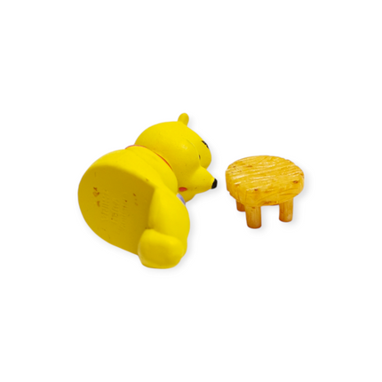 Disney Miniature Winnie the Pooh on Chair – 1.5" Figure (Pre-Owned)