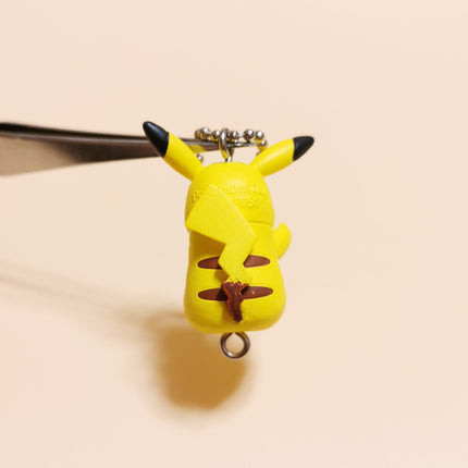 Pokemon Pikachu Hand Up Keychain 1" Mini Figure – Charm (Pre-Owned)
