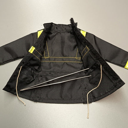 1/6 Scale Hong Kong Traffic Police Windbreaker Jacket Black – for 12" Figure (Pre-Owned)