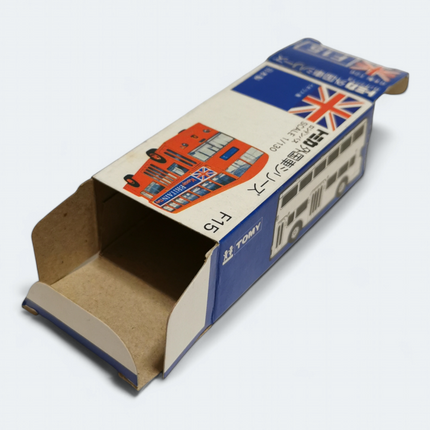 Vintage Tomica London Bus Package Box Only – for F15 1/130 (Pre-Owned)