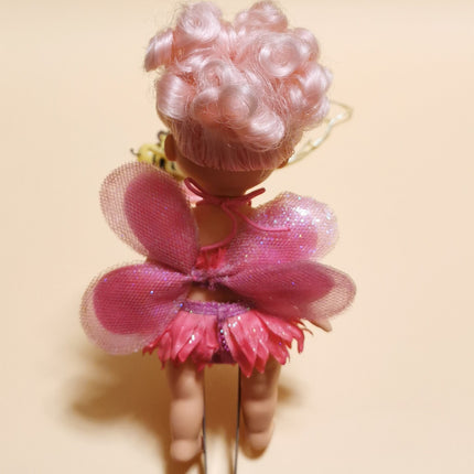 MGA Entertainment 2004 Flower Fairies 7" Rose Doll with Pet Bee Comb (Pre-Owned)