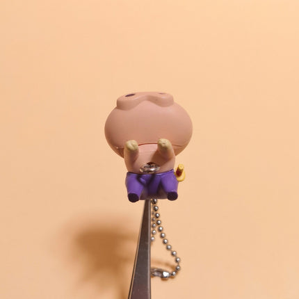 Crayon Shin-Chan BURIBURIZAEMON PIG CHARM KEYCHAIN 1" Mini Figure Collectible