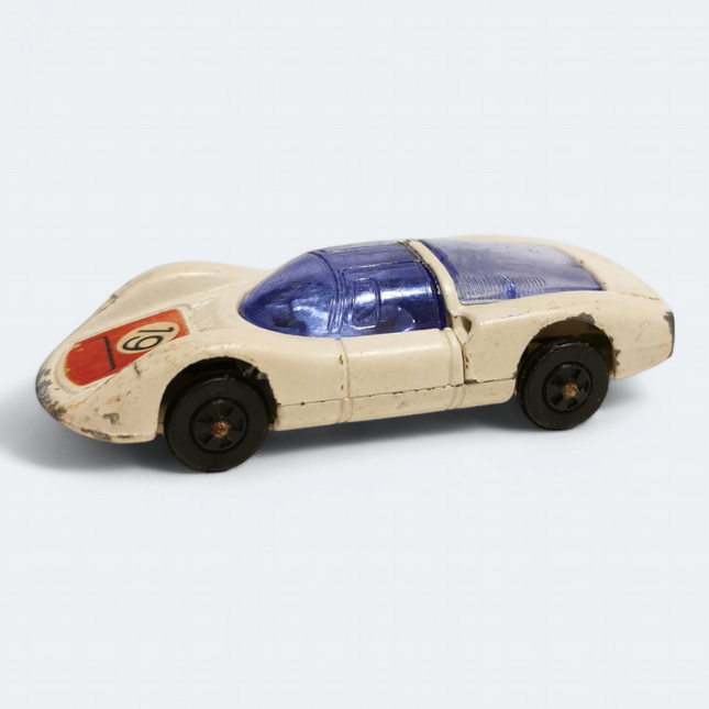 Vintage Corgi Jr. Porsche Carrera 6 White – #19 Whizzwheels 70s (Fair, Pre-Owned)