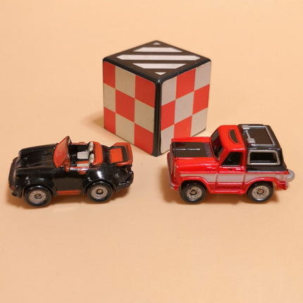 Micro Machines Chevy Truck Blazer & Porsche 911 – Galoob Miniature (Vintage, Pre-Owned)