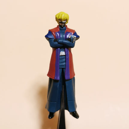 Mobile Suit Gundam 00 Mr. Bushido Graham Aker 2.5" Mini Figure – Trading Toy (Pre-Owned)