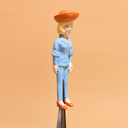 THUNDERBIRDS LADY PENELOPE WARD 3" Mini Figure Plastic Toy Gerry Anderson Yujin