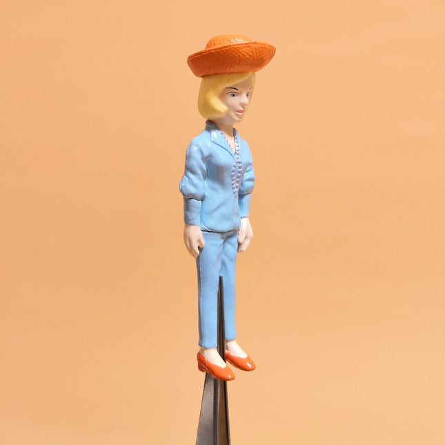 THUNDERBIRDS LADY PENELOPE WARD 3" Mini Figure Plastic Toy Gerry Anderson Yujin
