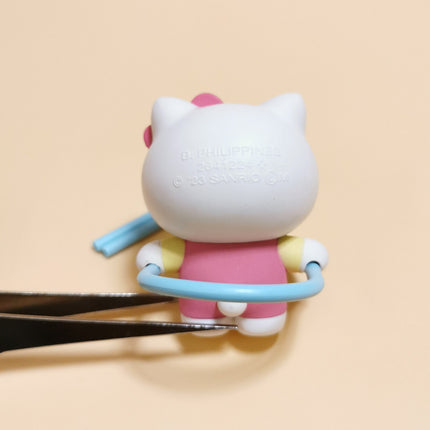 Sanrio Hello Kitty with Hula Hoop – 2" Gacha Figure (2023) (Pre-Owned)