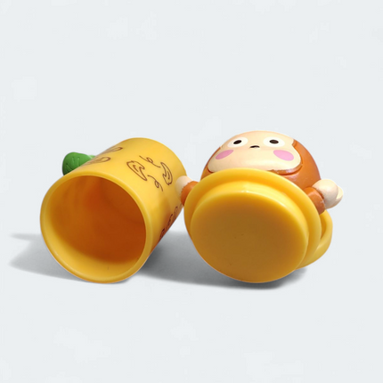 Sanrio Osaru no Monkichi in Candy Tube – 3.5" Storage Box (2012) (Pre-Owned)