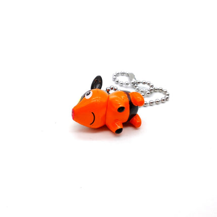 Pokemon Tepig 1/2" Mini Figure – Keychain Charm (Nintendo, Pre-Owned)