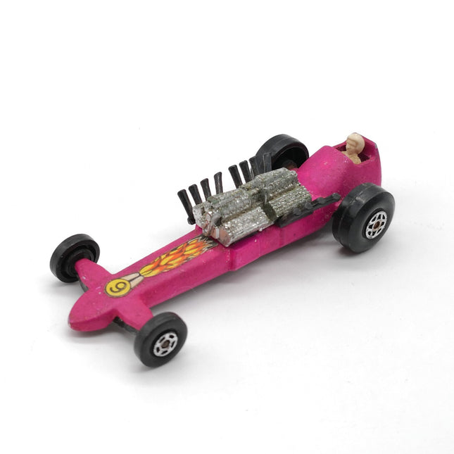 Matchbox Lesney Superfast #64 Slingshot Dragster Pink – Vintage Diecast Car (Pre-Owned)