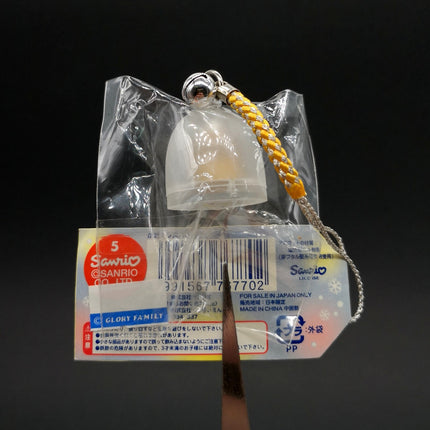 Sanrio Hello Kitty in Mino Straw Cape – 1" 3D Winter Charm (Rare, Pre-Owned)