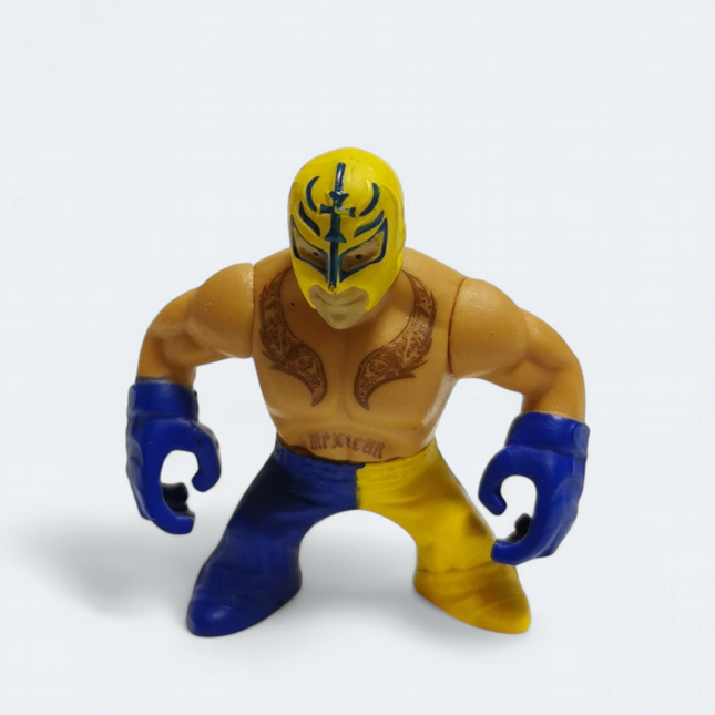 Mattel WWE Rumblers REY MYSTERIO Wrestling Toy 1 3/4" Mini Figure Loose 2010