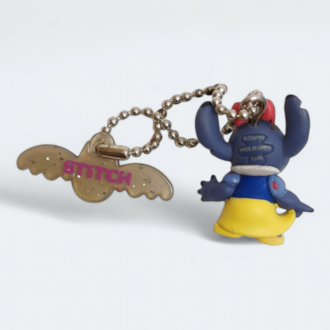Stitch Snow White 1" Mascot Keychain – Disney Lilo & Stitch x Snow White (Pre-Owned)