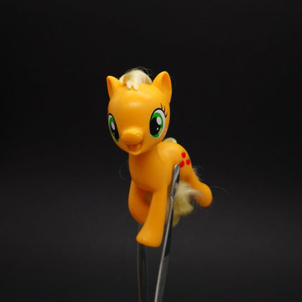 My Little Pony G4 Applejack Trotting Pose – 3" Brushable Figure (2016, Pre-Owned)