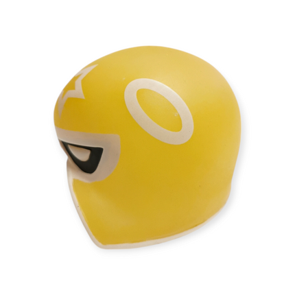 TIM TSUI Da Team Bronx DA MINCI YELLOW MASK CAP 2.5" Figure Designer Vinyl Toy