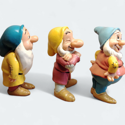 Disney Seven Dwarfs – 2" Figure Lot of 7 (Pre-Owned)