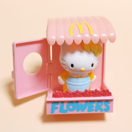 Sanrio Hello Kitty in Flower Shop – 3" McDonald’s Figure (2003) (Pre-Owned)
