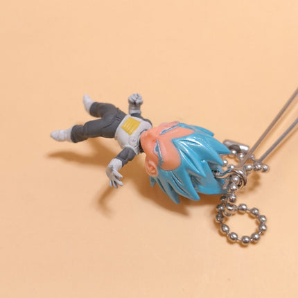 Dragon Ball Super UDM VEGETA KEYCHAIN 1.5" Mini Figure Swing Toy Collectible