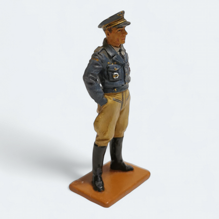Del Pardo RUSSIAN COMMANDANT Soldier 2.5" DIECAST PAINTED Mini Figure Toy Loose