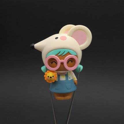 Pop Mart x Momiji Fable Story Lion & Mouse – 3" Vinyl (Pre-Owned)