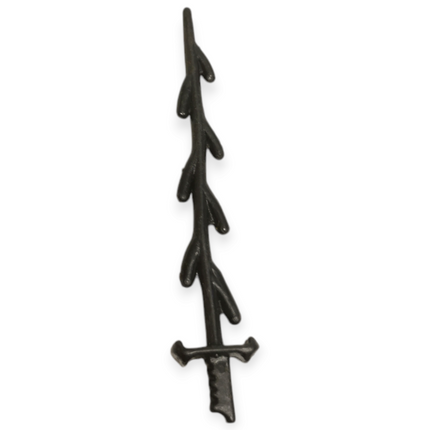 GI Joe 1990 Night Creeper V1 Sword – Black Weapon Part (Hasbro, Pre-Owned)
