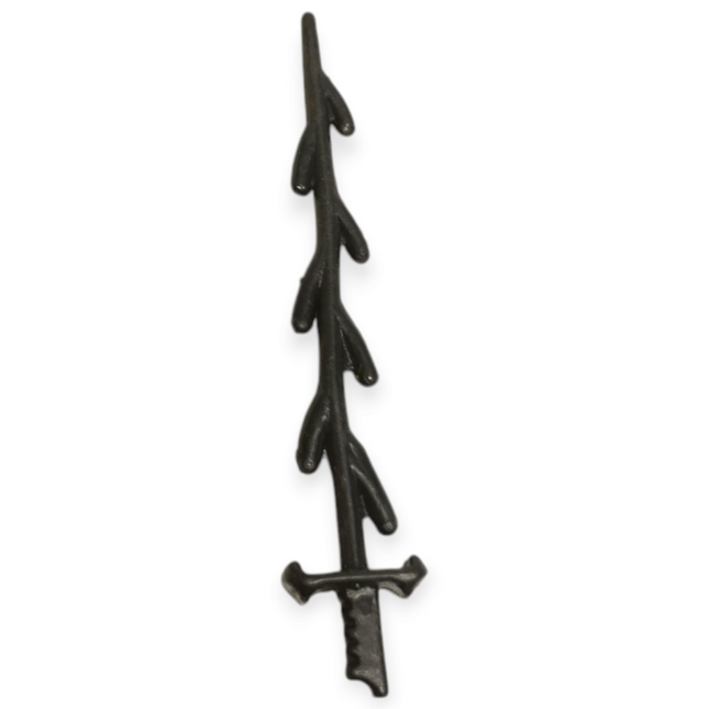GI Joe 1990 Night Creeper V1 Sword – Black Weapon Part (Hasbro, Pre-Owned)