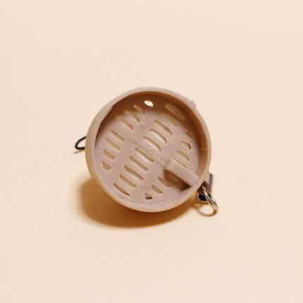 Rabbit Bun in Steamer 1" Keychain Charm – Dollhouse Food Miniature (Pre-Owned)