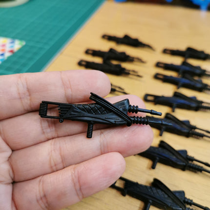 Lot of 16 GI Joe Black Rifle Gun – Weapon for 3.75" Figure (Pre-Owned)