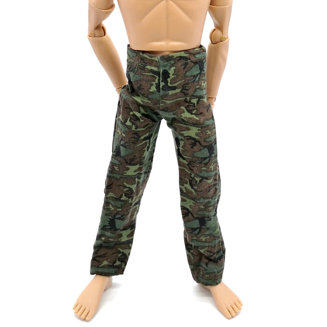 1/6 Scale Dark Green Camo Pants – Soldier Casual Clothes (Pre-Owned)