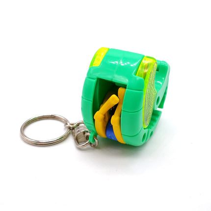GEO INSECT MANTIS Transforming 2" Mini Figure KEYRING 90s Toy Collectible Rare