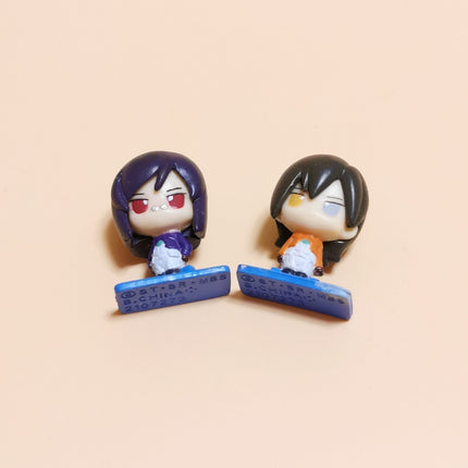 Bandai Mobile Suit Gundam 00 Tieria Erde & Allelujah Haptism – 1" Mini Figure (Pre-Owned)