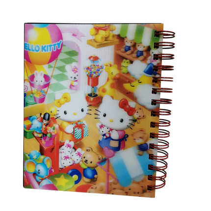Sanrio Hello Kitty Toy Shop Photo Album – 6" Spiral Stationery (2004) (Pre-Owned)
