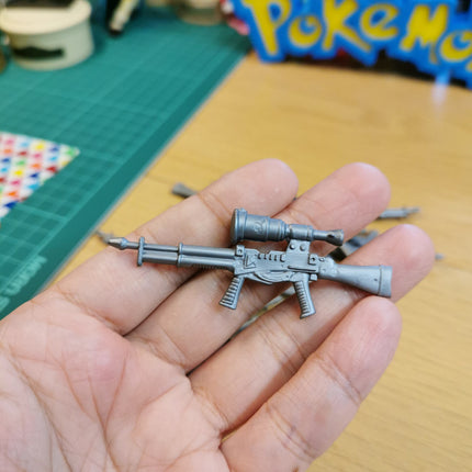 Lot of 16 GI Joe Gray Rifle Gun – Weapon for 3.75" Figure General Tomahawk (Pre-Owned)
