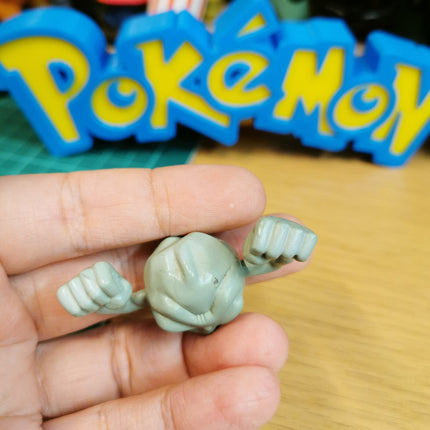 Vintage TOMY Pokemon Geodude 2" Mini Figure – CGTSJ (Pre-Owned)