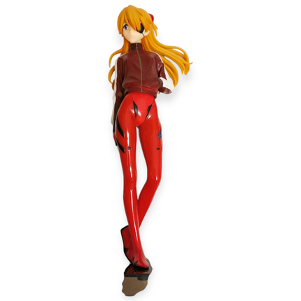 Evangelion ASUKA LANGLEY 8.5" Figure w Stand Anime Toy Collectible SEGA Loose